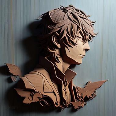 3D model Kengo Kawanishi from Bungo Stray Dogs (STL)